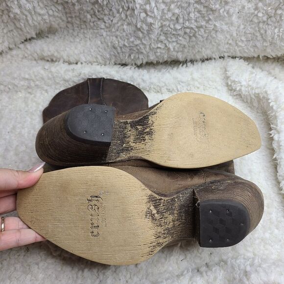 Crush by Durango‎ Womens Brown Distressed Sultry Slouch 10" Boots sz 8 - Picture 6 of 7